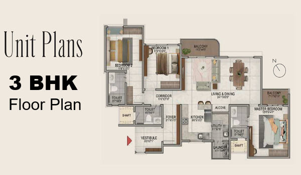 Kumar Parc Residences Floor Plan