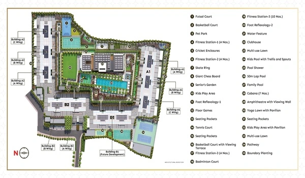 Kumar Parc Residences Master Plan